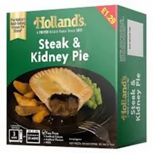 HOLLANDS STEAK&KIDNEY PIE PM1.39